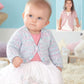 Knitting Pattern 4461 - Bolero Style Cardigan in Snuggly Peekaboo DK