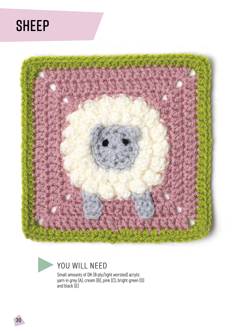 20 to Make - Animal Granny Squares