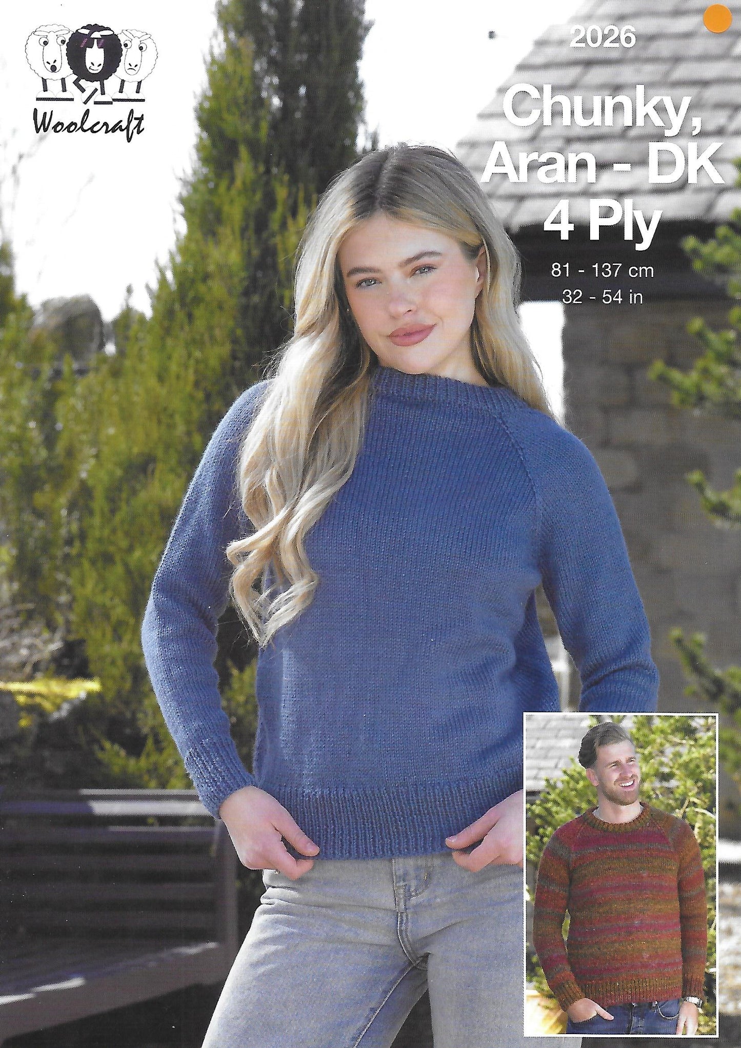 Knitting Pattern 2026 - Jumper in Chunky, Aran, DK, or 4 Ply