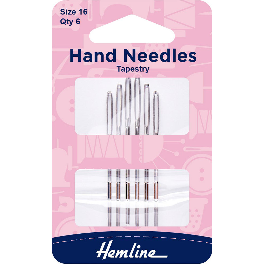 Hand Needles- Tapestry - Size 16 - 6pcs