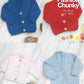 Knitting Pattern 2030 - Children's Cardigan in New Fashion Chunky