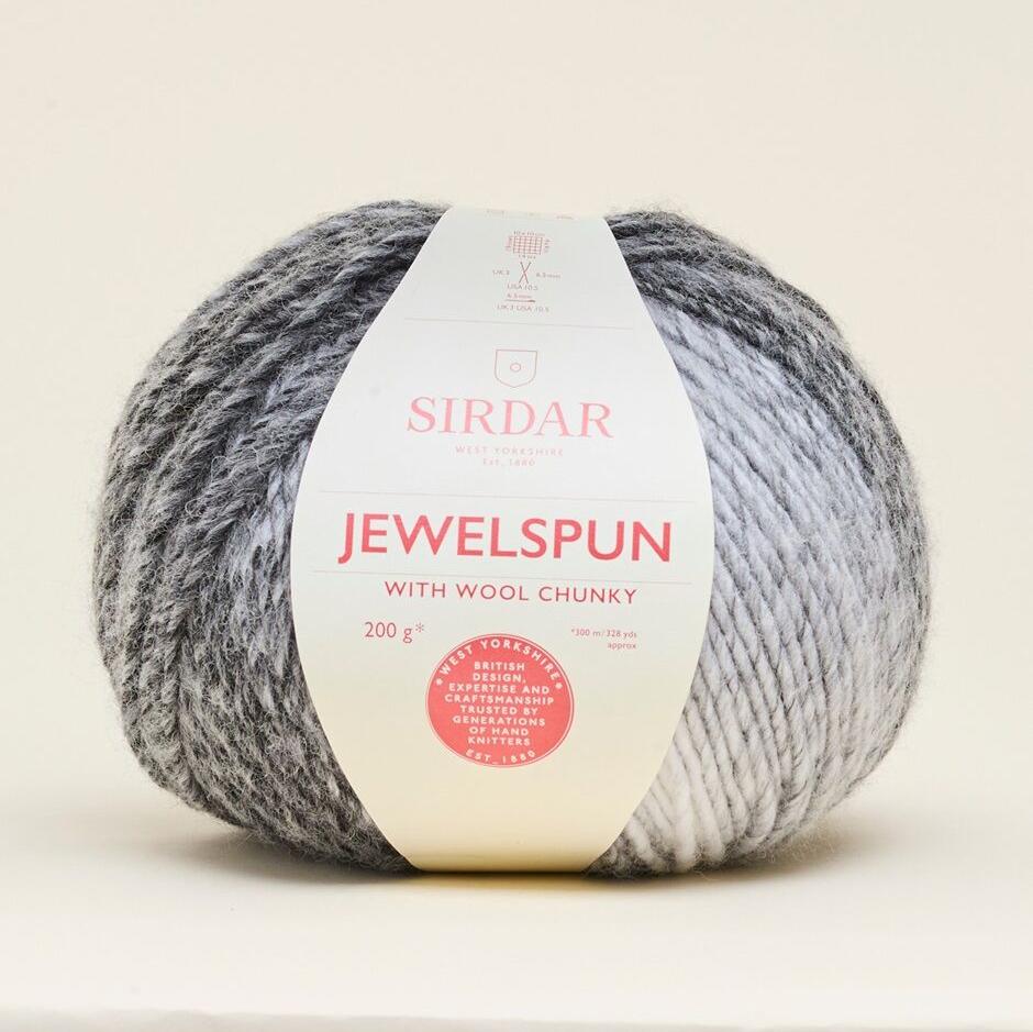 JEWELSPUN WITH WOOL CHUNKY 200g - More Colours Available