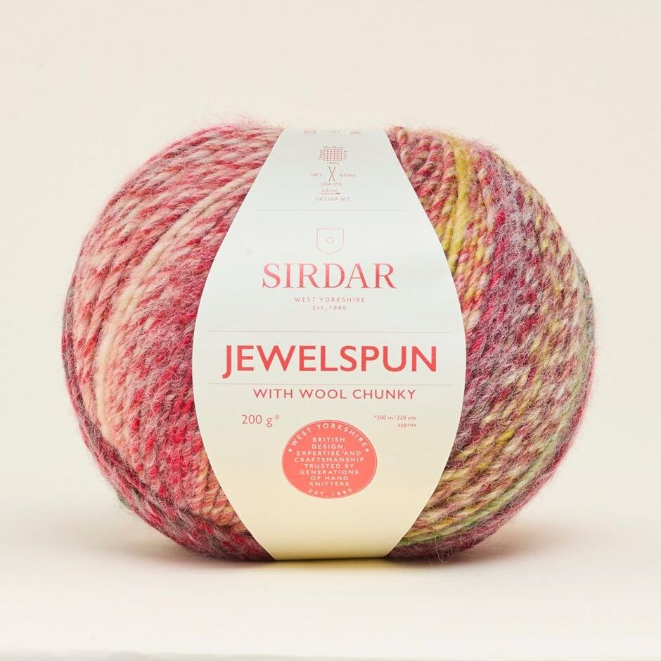 JEWELSPUN WITH WOOL CHUNKY 200g - More Colours Available