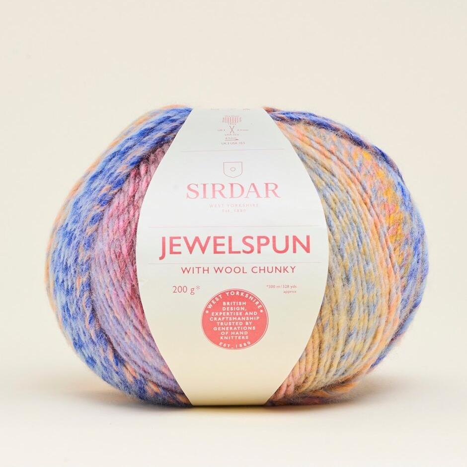 JEWELSPUN WITH WOOL CHUNKY 200g - More Colours Available