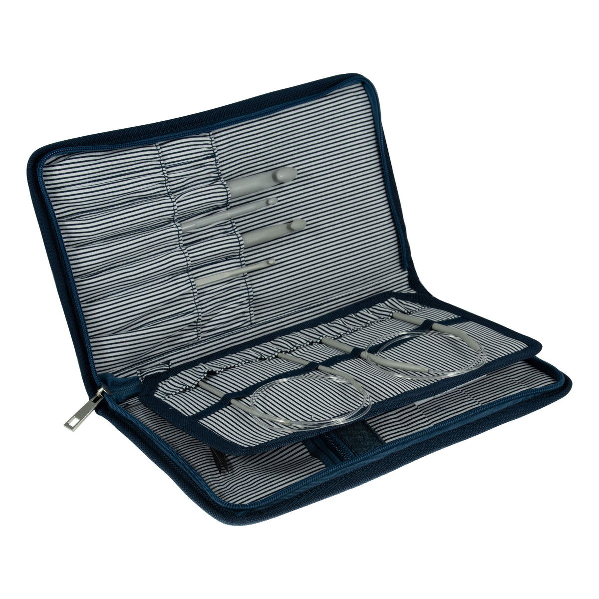 Interchangeable Circular Needle Case - DENIM