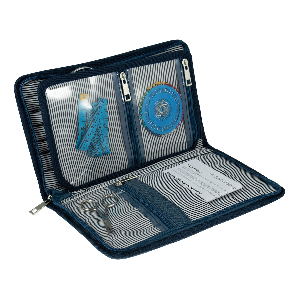 Interchangeable Circular Needle Case - DENIM