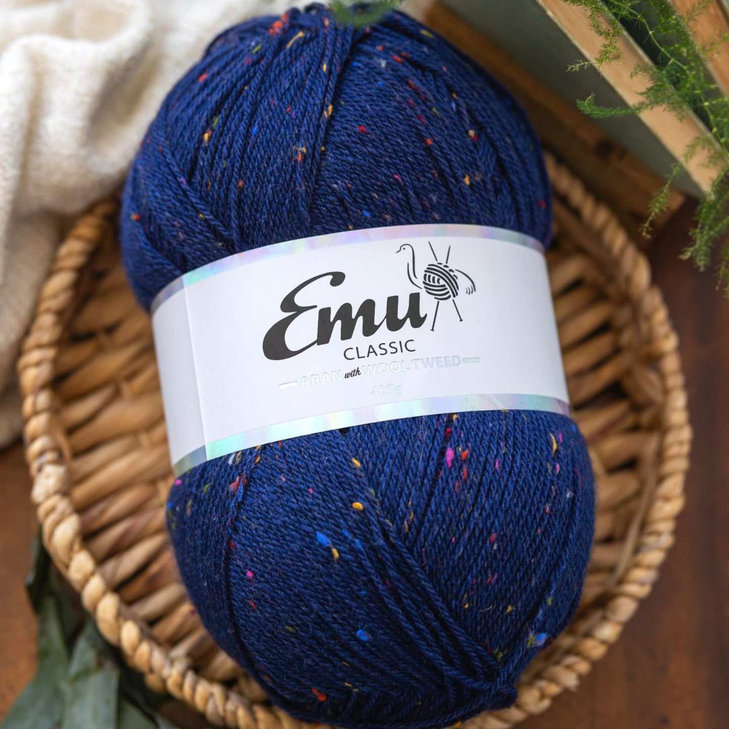 CLASSIC ARAN WITH WOOL TWEED 400g - More Colours Available