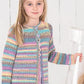 Knitting Pattern 4484 - Cardigan in Baby Crofter DK