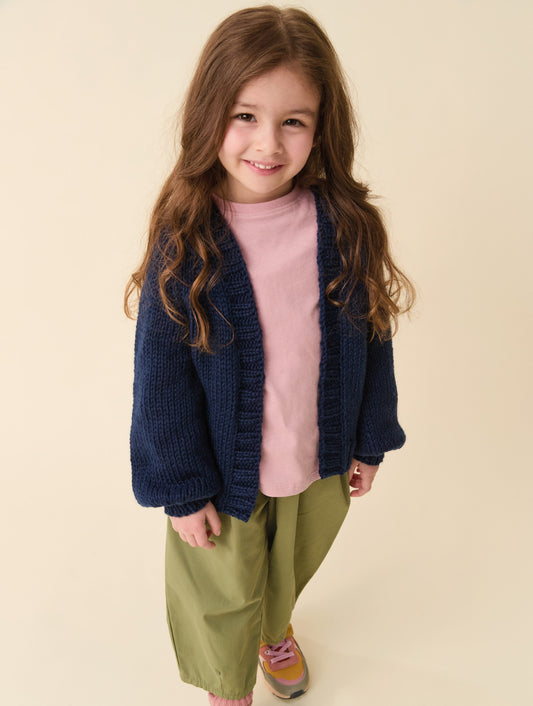 Knitting Pattern 2632 - Cardigan in Sirdar Snuggly Chunky