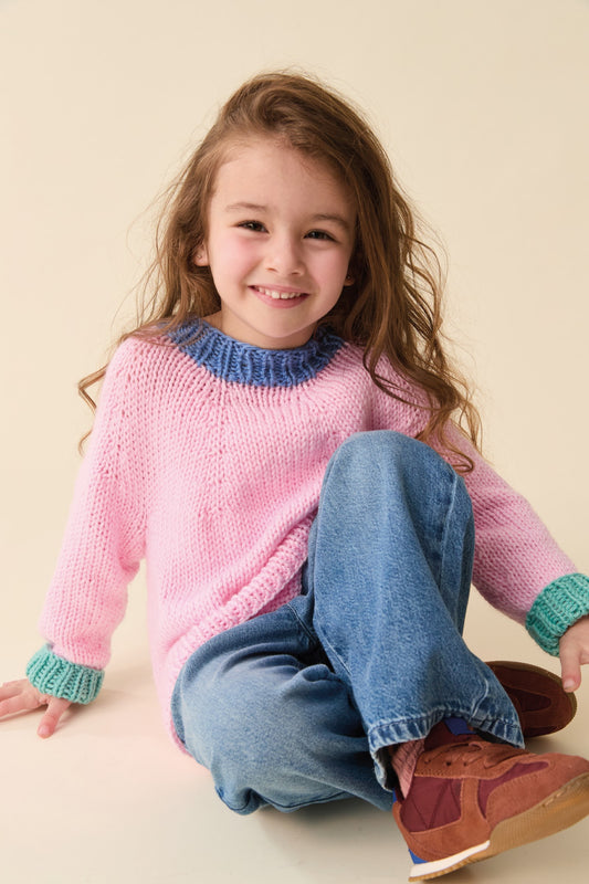 Knitting Pattern 2634 - Sweater in Sirdar Snuggly Chunky