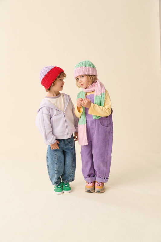 Knitting Pattern 2636 - Hat & Scarf in Sirdar Snuggly Chunky