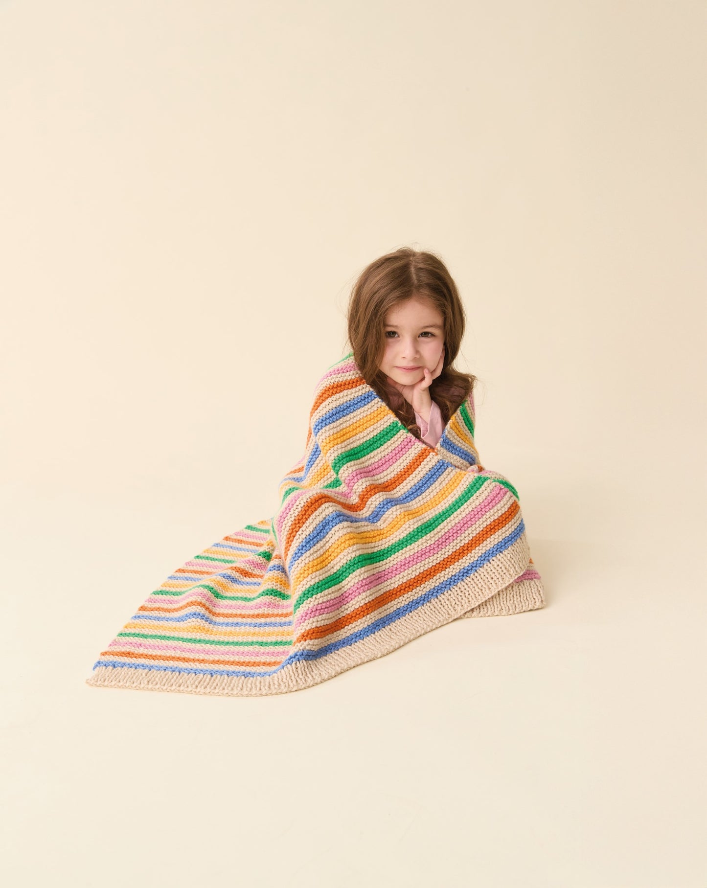 Knitting Pattern 2640 - Blanket in Sirdar Snuggly Chunky