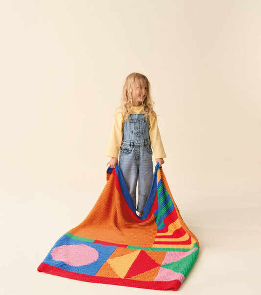 Knitting Pattern 2641 - Blanket in Sirdar Snuggly Chunky