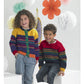 Knitting Pattern UKHKA/272 - Children's Jumper and Cardigan in DK