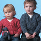 Knitting Pattern 2768 - Sweaters, Cardigans and Teddy Bear Knitted in any King Cole DK