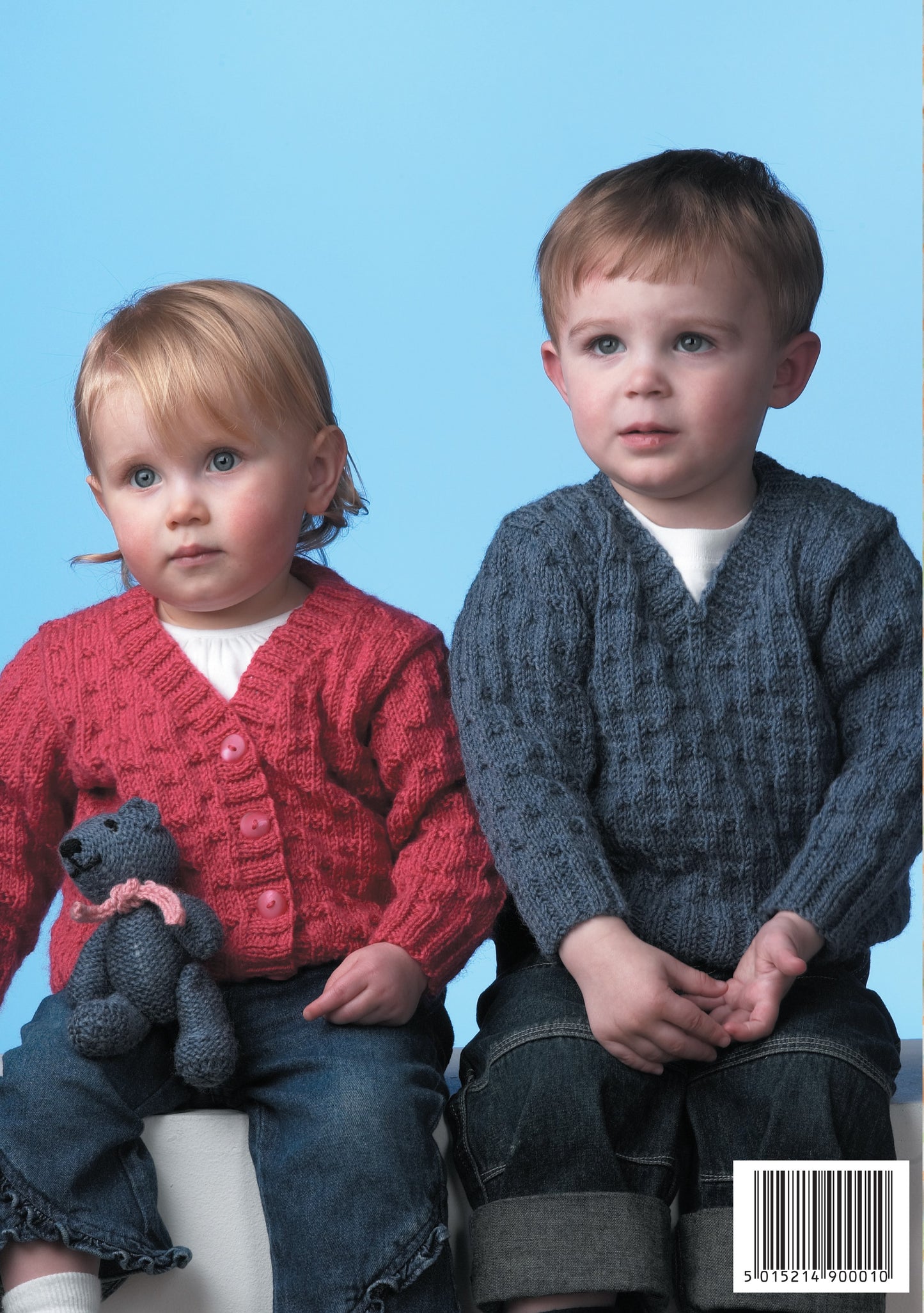 Knitting Pattern 2768 - Sweaters, Cardigans and Teddy Bear Knitted in any King Cole DK