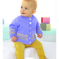 Knitting Pattern UKHKA/277 - Cardigans & Hat in DK