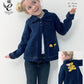 Knitting Pattern 1003 - Pudsey Bear Sweater & Jacket in DK - Children In need
