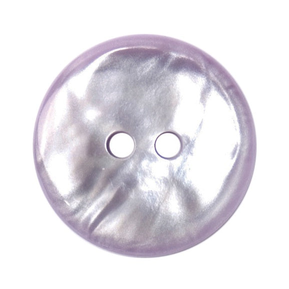 2 Hole Button - 19mm - Mauve