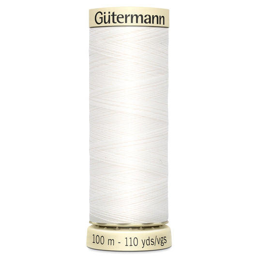 Sew All Thread - WHITE (800) - 100m