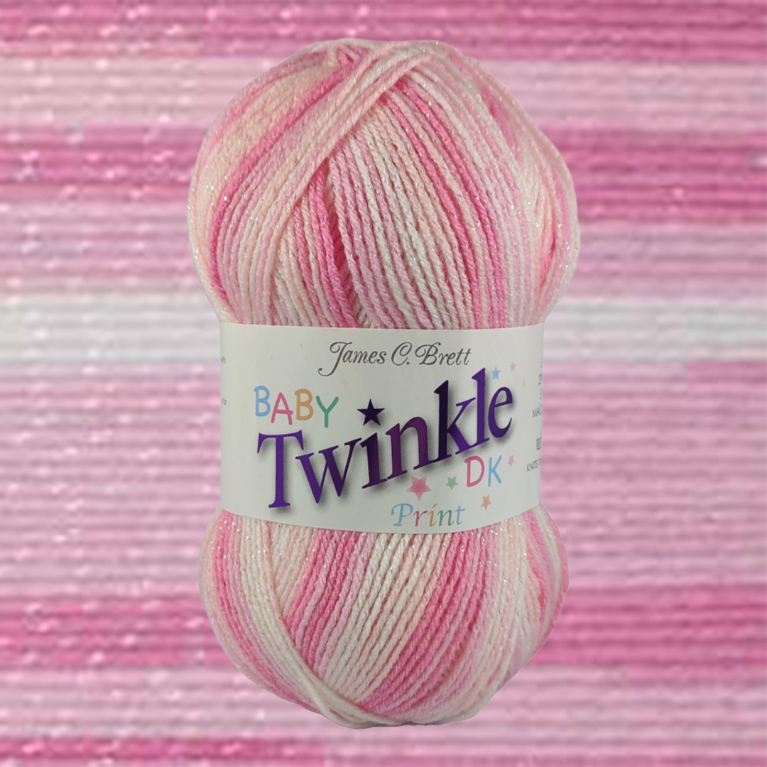 BABY TWINKLE PRINTS DK 100g - More Colours Available