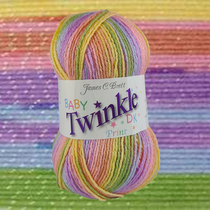 BABY TWINKLE PRINTS DK 100g - More Colours Available