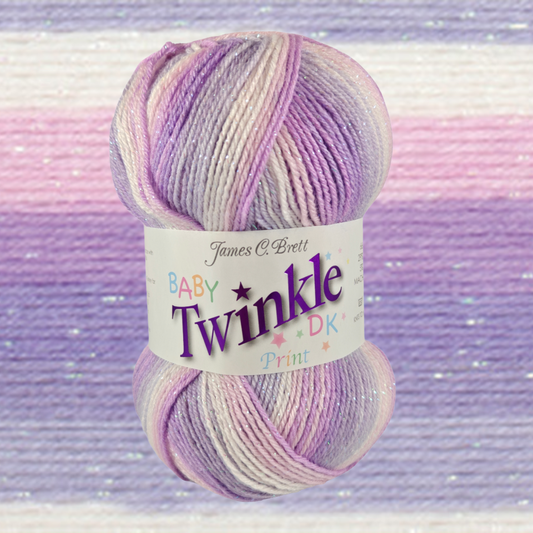 BABY TWINKLE PRINTS DK 100g - More Colours Available