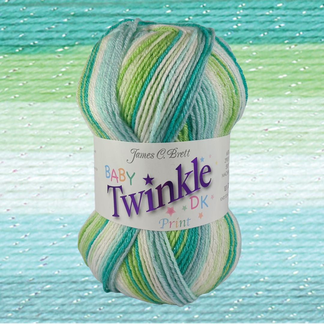 BABY TWINKLE PRINTS DK 100g - More Colours Available