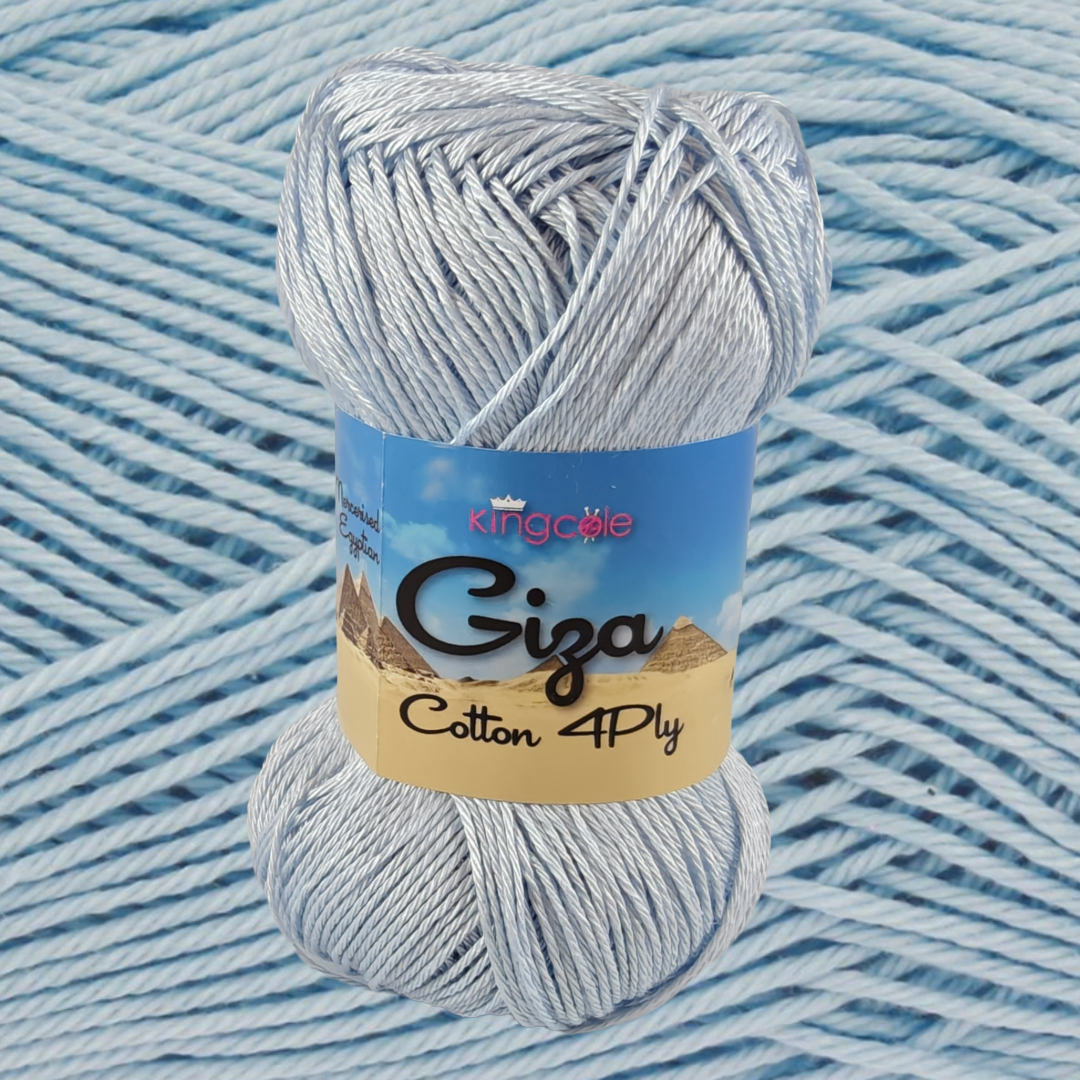 Giza Cotton 4 Ply 50g - More Colours Available