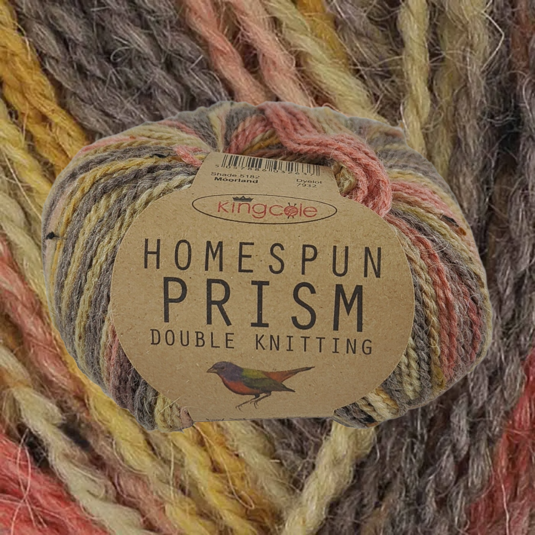 HOMESPUN PRISM DK 50g - More Colours Available