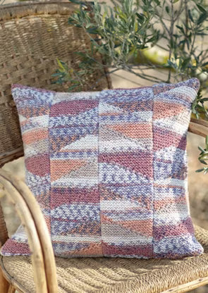 Knitting Pattern 7228 - Cushion Covers in Crofter DK
