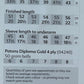 Knitting Pattern 3332 - Lace Trim Sweater in Diploma Gold 4 Ply