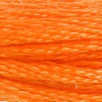 Embroidery Thread - Stranded Mouline Special - ORANGE