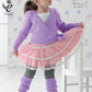 Knitting Pattern 3712 - Ballet Cardigan and Leg Warmers Knitted in Comfort DK