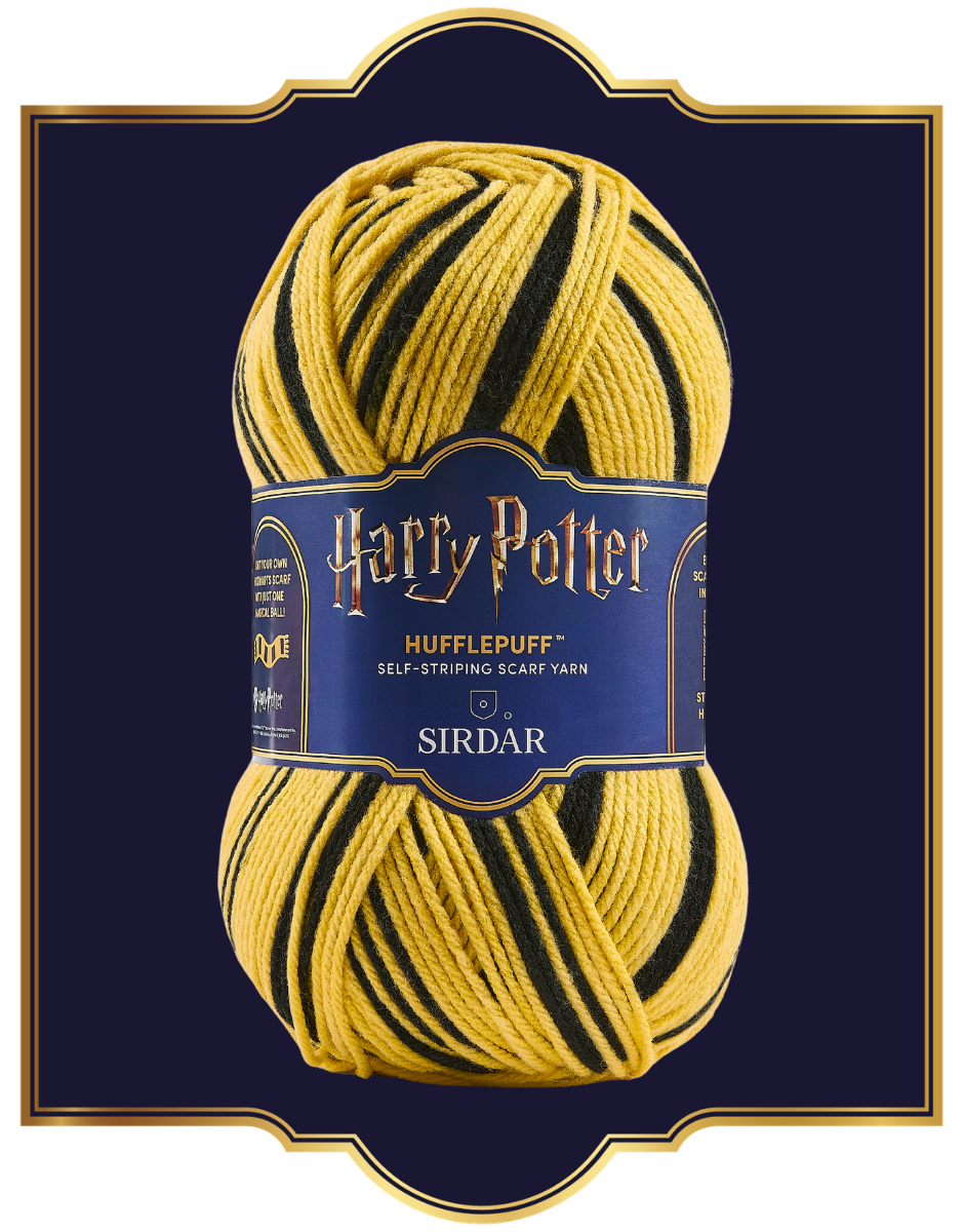 HARRY POTTER - Self-Striping Scarf Chunky Yarn
