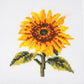 PRINTED - NO COUNT- Mini Cross Stitch kit - Sunflower