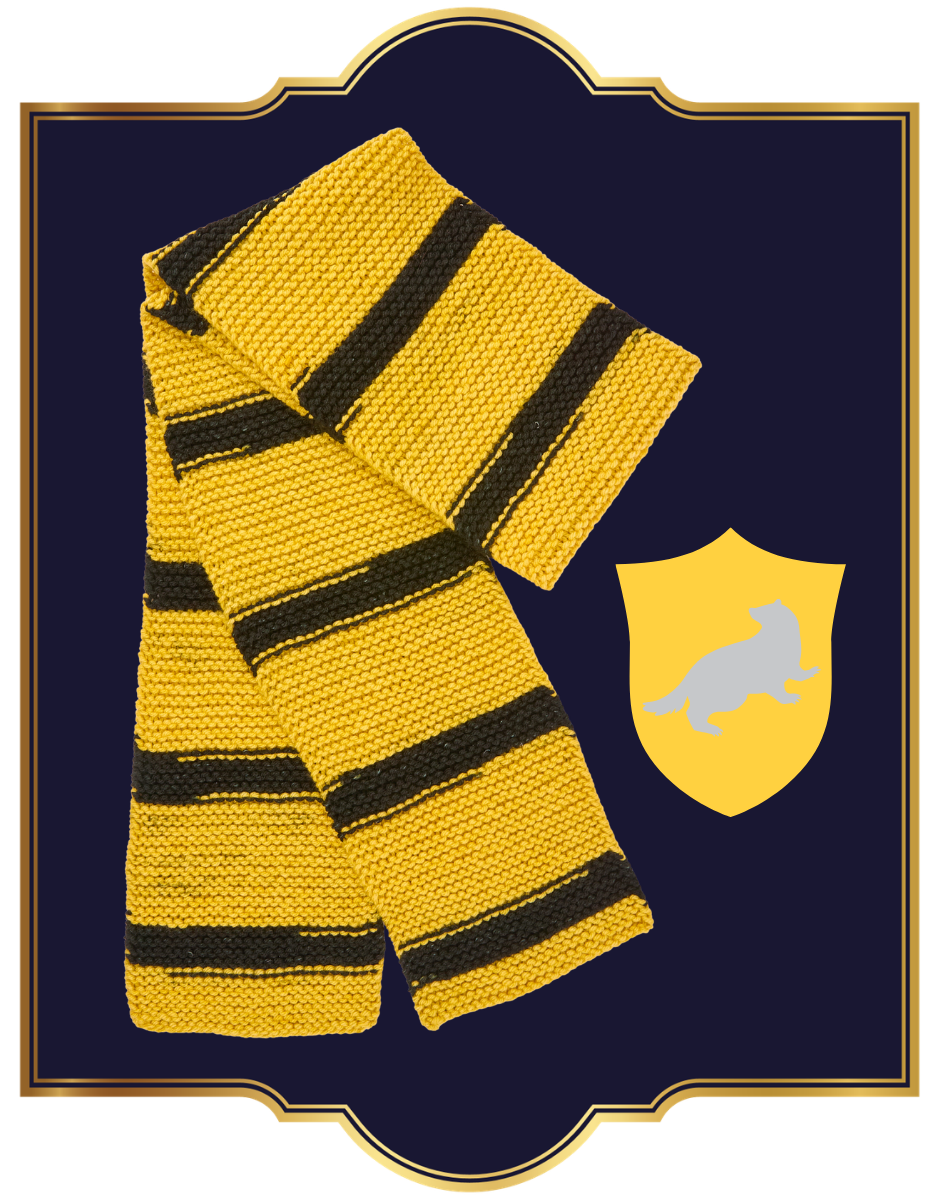 HARRY POTTER - Self-Striping Scarf Chunky Yarn