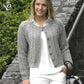 Knitting Pattern 4071 - Curved & Straight Cardigans in Merino Blend DK