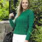 Knitting Pattern 4075 - Sweaters in Merino Blend DK
