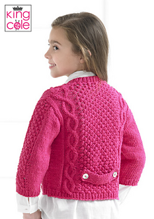 Knitting Pattern 4140 - Cardigans in Aran