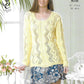 Knitting Pattern 4158 - Sweater & Cardigan in Cottonsoft DK