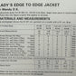 Vintage Knitting Pattern 4282 - Edge to Edge Jacket in DK
