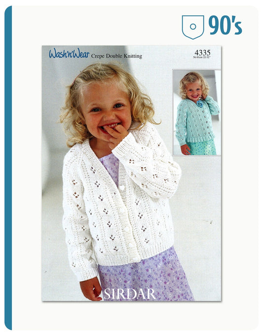 Knitting Pattern 4335 - Cardigans in Country Style DK