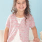 Knitting Pattern 4461 - Bolero Style Cardigan in Snuggly Peekaboo DK