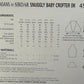 Knitting Pattern 4515 - Tie Front Cardigan/Bolero in Baby Crofter DK