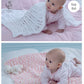 Knitting Pattern 4533 - Blankets Knitted with Yummy