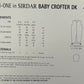 Knitting Pattern 4572 - Onesie in Baby Crofter DK