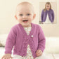Knitting Pattern 4668 - Cardigans in Snuggly Baby Bamboo DK