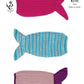 Knitting Pattern 4692 - Mermaid Blankets in Comfort, Drifter or Glitz DK