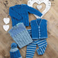 Knitting Pattern 4729 - Baby Set Knitted with Comfort DK